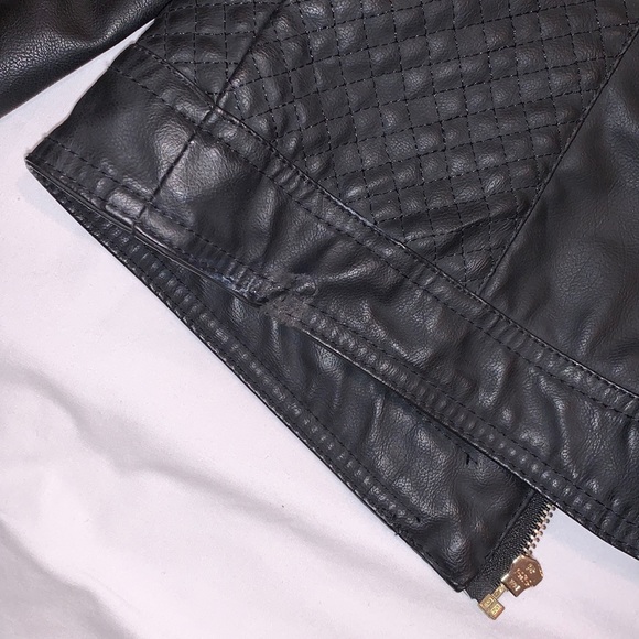 Faux leather jacket - Picture 4 of 4
